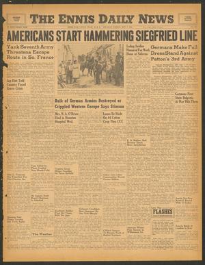 The Ennis Daily News (Ennis, Tex.), Vol. 53, No. 211, Ed. 1 Thursday, September 7, 1944