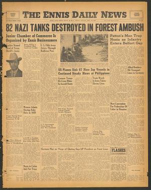 The Ennis Daily News (Ennis, Tex.), Vol. 53, No. 230, Ed. 1 Friday, September 29, 1944