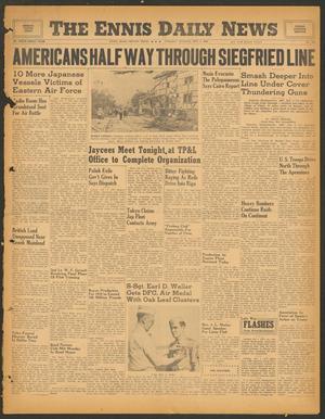 The Ennis Daily News (Ennis, Tex.), Vol. 53, No. 233, Ed. 1 Tuesday, October 3, 1944