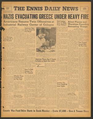 The Ennis Daily News (Ennis, Tex.), Vol. 53, No. 237, Ed. 1 Saturday, October 7, 1944