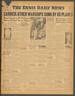 The Ennis Daily News (Ennis, Tex.), Vol. 53, No. 252, Ed. 1 Wednesday, October 25, 1944