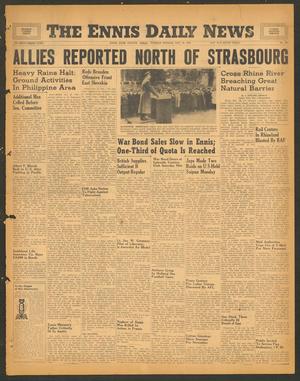The Ennis Daily News (Ennis, Tex.), Vol. 53, No. 281, Ed. 1 Tuesday, November 28, 1944