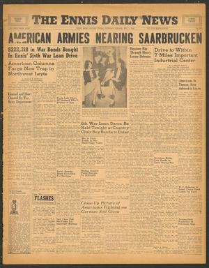 The Ennis Daily News (Ennis, Tex.), Vol. 53, No. 285, Ed. 1 Saturday, December 2, 1944