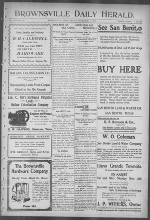 Brownsville Daily Herald (Brownsville, Tex.), Vol. 16, No. 115, Ed. 1, Friday, November 15, 1907