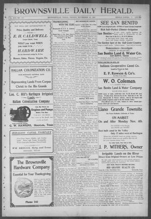 Brownsville Daily Herald (Brownsville, Tex.), Vol. 16, No. 127, Ed. 1, Friday, November 29, 1907