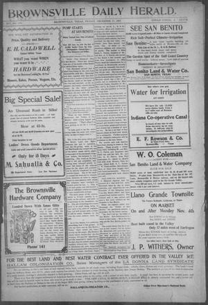 Brownsville Daily Herald (Brownsville, Tex.), Vol. 16, No. 150, Ed. 1, Friday, December 27, 1907
