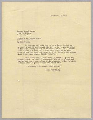 [Letter from I. H. Kempner to D. S. Godwin Jr., September 13, 1949]