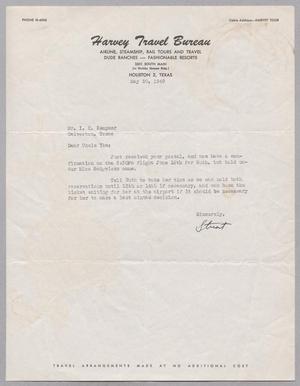 [Letter from D. S. Godwin Jr. to I. H. Kempner, May 30, 1949]