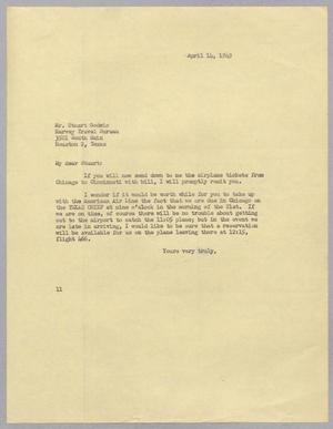 [Letter from I. H. Kempner to D. Stuart Godwin Jr., April 14, 1949]