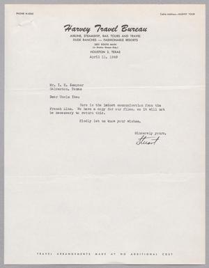 [Letter from D. Stuart Godwin Jr. to I. H. Kempner, April 11, 1949]