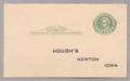 Letter: [Blank Postal Reply Card from Hough's]