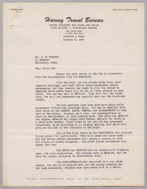 [Letter from D. Stuart Godwin Jr. to I. H. Kempner, January 6, 1948]