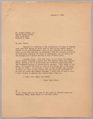 [Letter from I. H. Kempner to D. Stuart Godwin Jr., January 5, 1949]