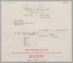 Text: [Invoice for Greeting Cards from Milner Bros. Inc.]