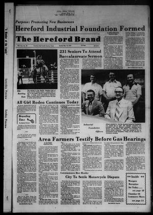 The Hereford Brand (Hereford, Tex.), Vol. 74, No. 40, Ed. 1 Sunday, May 18, 1975