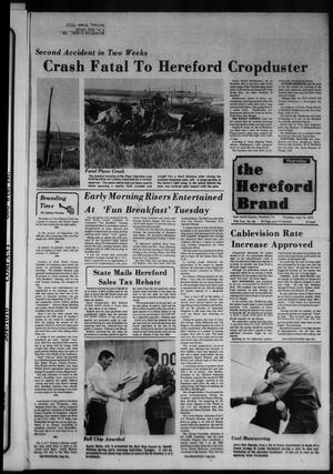 The Hereford Brand (Hereford, Tex.), Vol. 74, No. 49, Ed. 1 Thursday, June 19, 1975