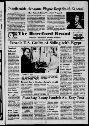 The Hereford Brand (Hereford, Tex.), Vol. 77, No. 123, Ed. 1 Wednesday, December 20, 1978