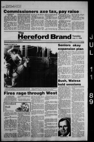 The Hereford Brand (Hereford, Tex.), Vol. 89, No. 5, Ed. 1 Tuesday, July 11, 1989