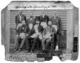 Thumbnail image of item number 1 in: '[Portrait of Officers of Stanfield Lodge]'.