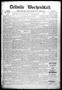 Thumbnail image of item number 1 in: 'Bellville Wochenblatt. (Bellville, Tex.), Vol. 2, No. 3, Ed. 1 Thursday, October 20, 1892'.