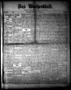 Thumbnail image of item number 1 in: 'Das Wochenblatt. (Austin, Tex.), Vol. 5, No. 25, Ed. 1 Wednesday, January 21, 1914'.