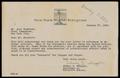 Letter: [Letter from Sidney B. Whipple to Alex Bradford, January 27, 1944]