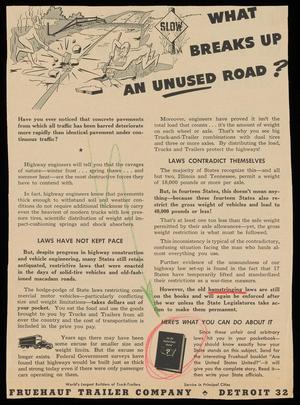 [Clipping: What Breaks Up an Unused Road]