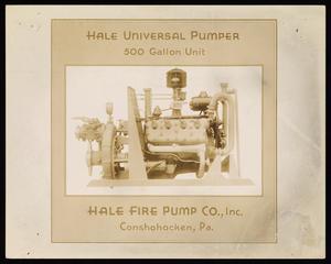 [Flyer for Hale Universal Pumper]