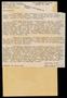 Thumbnail image of item number 1 in: '[Correspondence Between Tex Bradford and Elbert Jackson - August 1943-April 1944]'.
