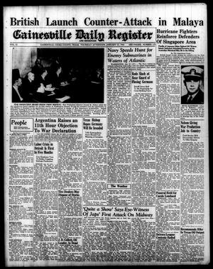 Gainesville Daily Register and Messenger (Gainesville, Tex.), Vol. 52, No. 125, Ed. 1 Thursday, January 22, 1942