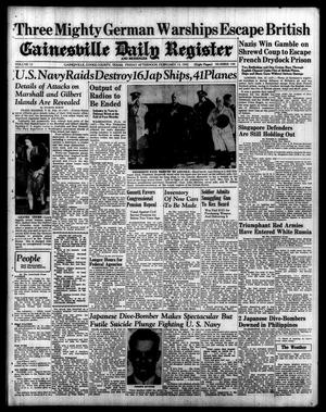 Primary view of object titled 'Gainesville Daily Register and Messenger (Gainesville, Tex.), Vol. 52, No. 144, Ed. 1 Friday, February 13, 1942'.