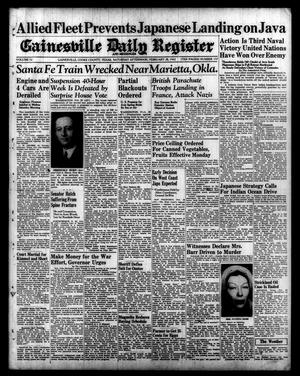 Primary view of object titled 'Gainesville Daily Register and Messenger (Gainesville, Tex.), Vol. 52, No. 157, Ed. 1 Saturday, February 28, 1942'.
