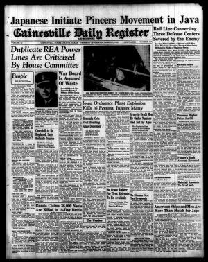 Gainesville Daily Register and Messenger (Gainesville, Tex.), Vol. 52, No. 161, Ed. 1 Thursday, March 5, 1942