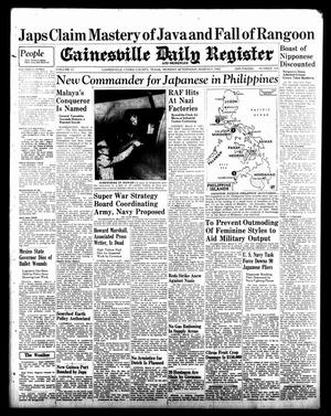 Gainesville Daily Register and Messenger (Gainesville, Tex.), Vol. 52, No. 164, Ed. 1 Monday, March 9, 1942