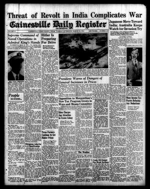 Gainesville Daily Register and Messenger (Gainesville, Tex.), Vol. 52, No. 165, Ed. 1 Tuesday, March 10, 1942
