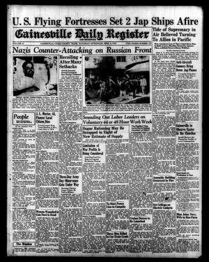 Gainesville Daily Register and Messenger (Gainesville, Tex.), Vol. 52, No. 187, Ed. 1 Saturday, April 4, 1942