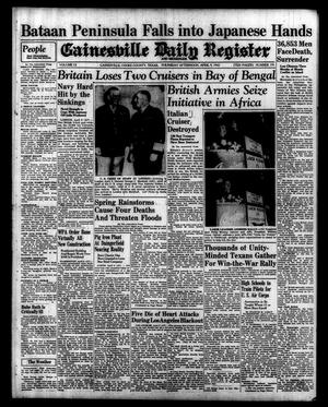 Gainesville Daily Register and Messenger (Gainesville, Tex.), Vol. 52, No. 191, Ed. 1 Thursday, April 9, 1942