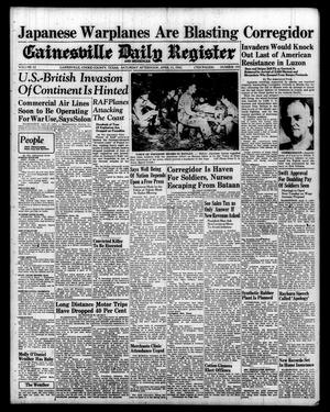 Gainesville Daily Register and Messenger (Gainesville, Tex.), Vol. 52, No. 193, Ed. 1 Saturday, April 11, 1942