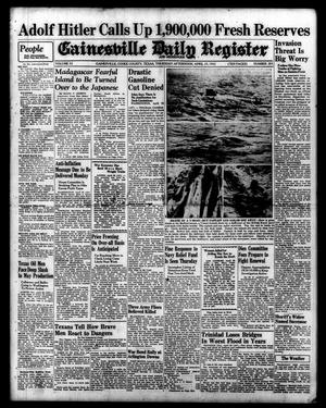 Gainesville Daily Register and Messenger (Gainesville, Tex.), Vol. 52, No. 203, Ed. 1 Thursday, April 23, 1942
