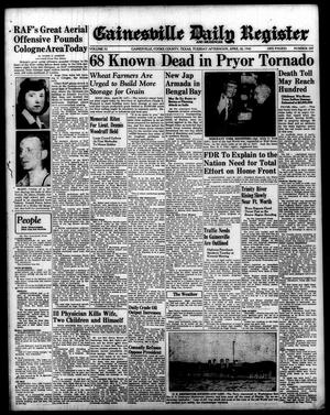 Gainesville Daily Register and Messenger (Gainesville, Tex.), Vol. 52, No. 207, Ed. 1 Tuesday, April 28, 1942