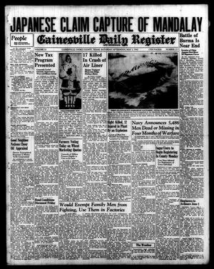 Gainesville Daily Register and Messenger (Gainesville, Tex.), Vol. 52, No. 211, Ed. 1 Saturday, May 2, 1942