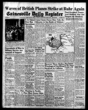 Gainesville Daily Register and Messenger (Gainesville, Tex.), Vol. 52, No. 243, Ed. 1 Tuesday, June 9, 1942