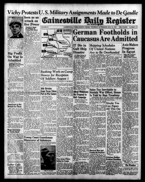 Gainesville Daily Register and Messenger (Gainesville, Tex.), Vol. 52, No. 275, Ed. 1 Thursday, July 16, 1942