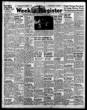 Primary view of object titled 'Gainesville Weekly Register (Gainesville, Tex.), Vol. 64, No. 4, Ed. 1 Thursday, August 6, 1942'.