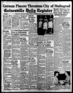 Gainesville Daily Register and Messenger (Gainesville, Tex.), Vol. 52, No. 293, Ed. 1 Thursday, August 6, 1942