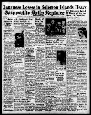 Gainesville Daily Register and Messenger (Gainesville, Tex.), Vol. 52, No. 305, Ed. 1 Saturday, August 22, 1942