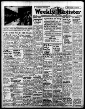 Gainesville Weekly Register (Gainesville, Tex.), Vol. 64, No. 10, Ed. 1 Thursday, September 17, 1942