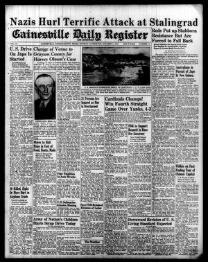 Gainesville Daily Register and Messenger (Gainesville, Tex.), Vol. 53, No. 31, Ed. 1 Monday, October 5, 1942