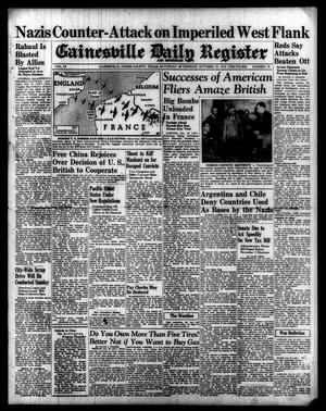 Gainesville Daily Register and Messenger (Gainesville, Tex.), Vol. 53, No. 36, Ed. 1 Saturday, October 10, 1942
