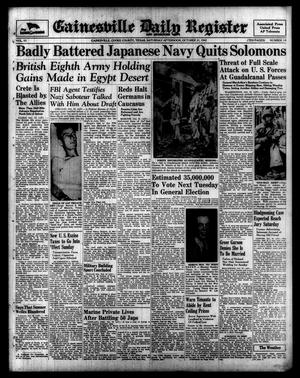 Gainesville Daily Register and Messenger (Gainesville, Tex.), Vol. 53, No. 54, Ed. 1 Saturday, October 31, 1942
